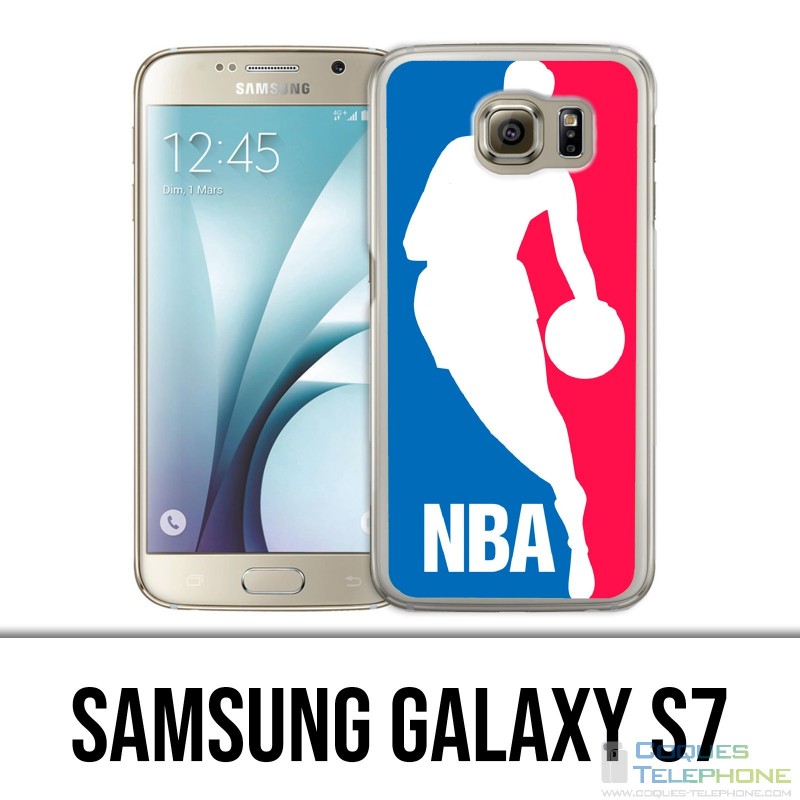 Carcasa Samsung Galaxy S7 - Logotipo Nba