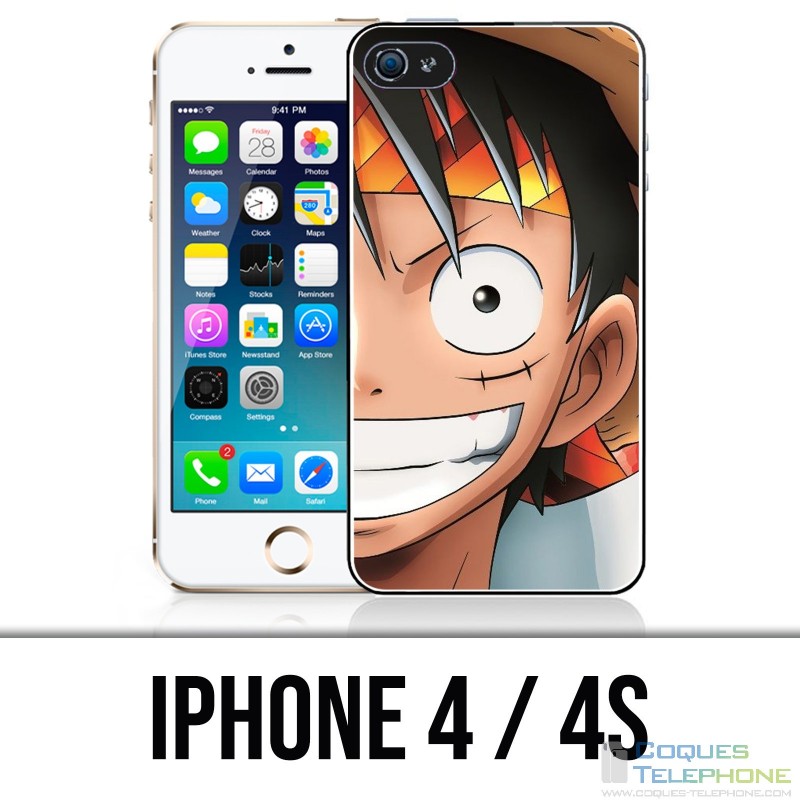 Custodia per iPhone 4 / 4S - Luffy One Piece