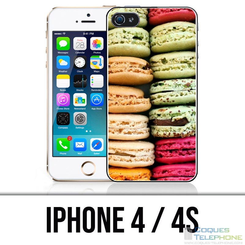Coque iPhone 4 / 4S - Macarons