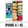 Custodia per iPhone 4 / 4S - Macarons