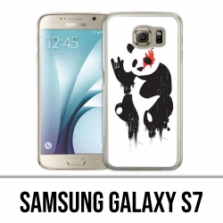 Samsung Galaxy S7 Hülle - Panda Rock