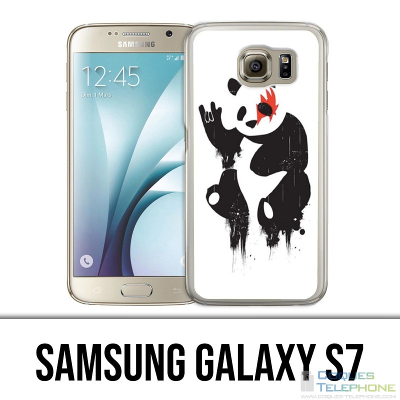 Coque Samsung Galaxy S7 - Panda Rock