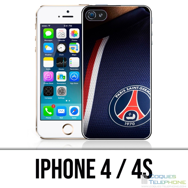 IPhone 4 / 4S Hülle - Jersey Blue Psg Paris Saint Germain