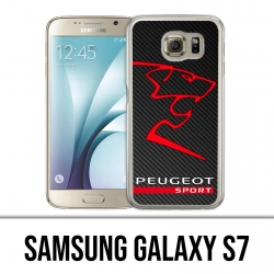 Samsung Galaxy S7 Hülle - Peugeot Sport Logo