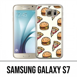 Coque Samsung Galaxy S7 - Pizza Burger