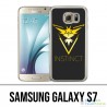 Coque Samsung Galaxy S7  - Pokémon Go Team Jaune Grunge