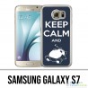 Samsung Galaxy S7 Hülle - Pokemon Ronflex Bleib ruhig