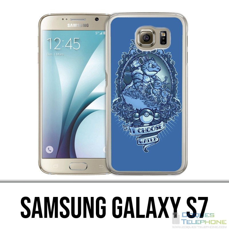 Carcasa Samsung Galaxy S7 - Pokémon Agua