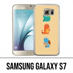 Samsung Galaxy S7 Hülle - Abstraktes Pokémon