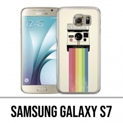 Samsung Galaxy S7 Hülle - Polaroid Vintage 2