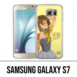 Samsung Galaxy S7 Hülle - Schöne Gothic Princess
