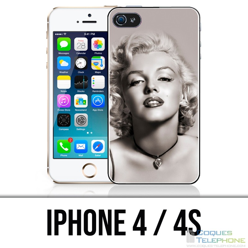 Coque iPhone 4 / 4S - Marilyn Monroe