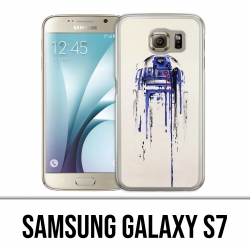 Carcasa Samsung Galaxy S7 - Pintura R2D2
