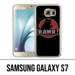 Coque Samsung Galaxy S7  - Rawr Jurassic Park