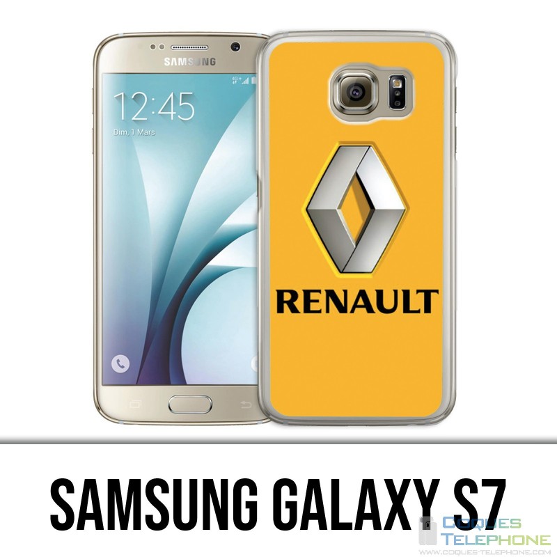Coque Samsung Galaxy S7  - Renault Logo