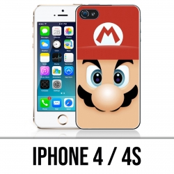 Coque iPhone 4 / 4S - Mario Face