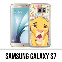 Samsung Galaxy S7 Hülle - Lion King Simba Grimasse