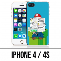 IPhone 4 / 4S case - Mario Humor