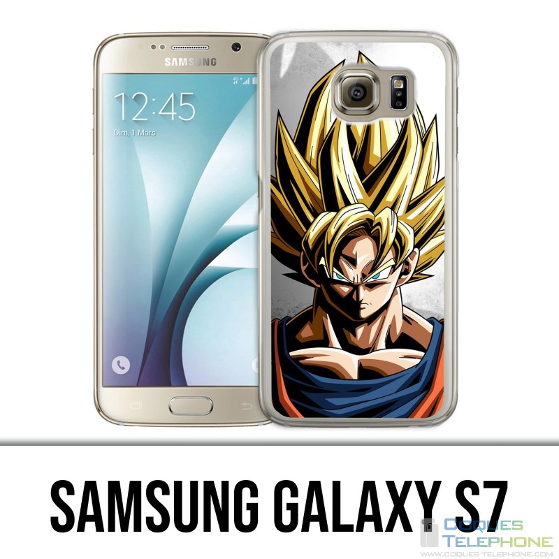 Coque Samsung Galaxy S7  - Sangoku Mur Dragon Ball Super
