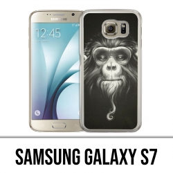 Custodia Samsung Galaxy S7 - Monkey Monkey Anonimo