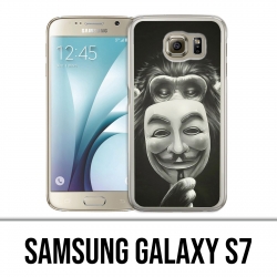 Samsung Galaxy S7 Hülle - Monkey Monkey Aviator