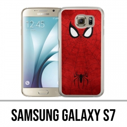 Samsung Galaxy S7 Hülle - Spiderman Art Design
