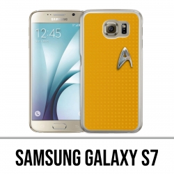 Samsung Galaxy S7 Hülle - Star Trek Gelb