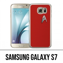 Samsung Galaxy S7 Hülle - Star Trek Red