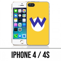 Coque iPhone 4 / 4S - Mario Wario Logo