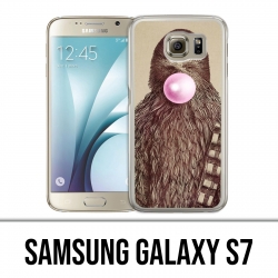 Carcasa Samsung Galaxy S7 - Goma de mascar Star Wars Chewbacca