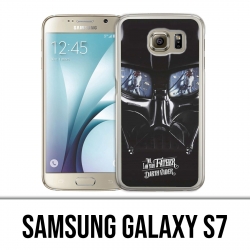 Samsung Galaxy S7 Hülle - Star Wars Darth Vader Moustache