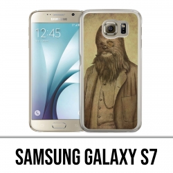 Samsung Galaxy S7 Hülle - Star Wars Vintage Chewbacca