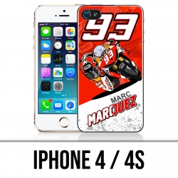 IPhone 4 / 4S Fall - Markieren Sie Cartoon