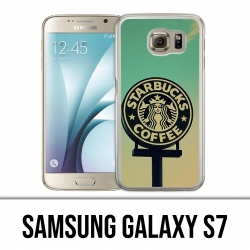 Coque Samsung Galaxy S7  - Starbucks Vintage