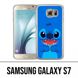 Coque Samsung Galaxy S7  - Stitch Bleu