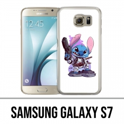 Carcasa Samsung Galaxy S7 - Puntada Deadpool