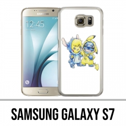 Carcasa Samsung Galaxy S7 - Baby Pikachu Stitch