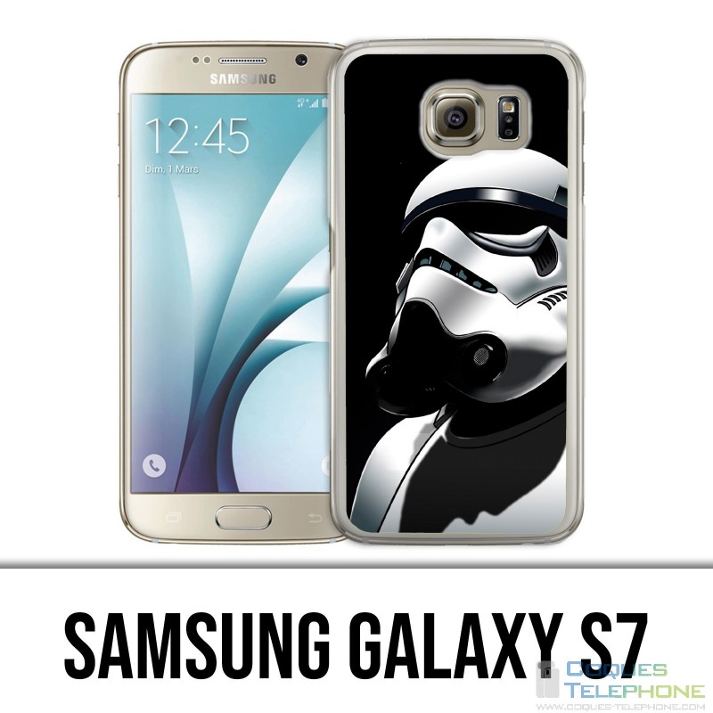 Samsung Galaxy S7 Hülle - Sky Stormtrooper