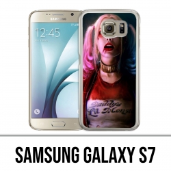 Samsung Galaxy S7 Hülle - Selbstmordkommando Harley Quinn Margot Robbie