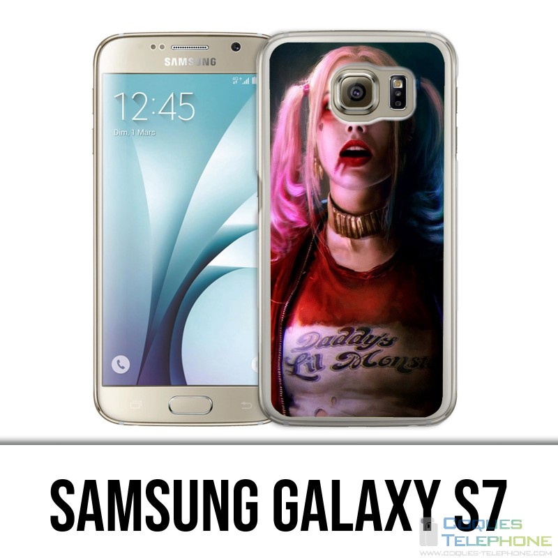 Custodia Samsung Galaxy S7 - Suicide Squad Harley Quinn Margot Robbie