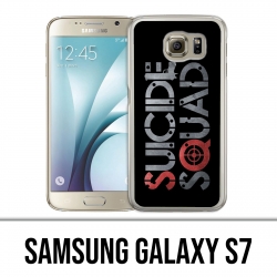 Samsung Galaxy S7 Hülle - Suicide Squad Logo