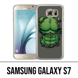 Coque Samsung Galaxy S7  - Torse Hulk