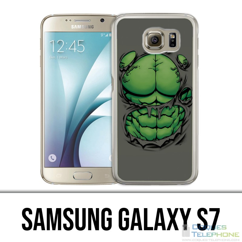 Custodia Samsung Galaxy S7 - Hulk torso