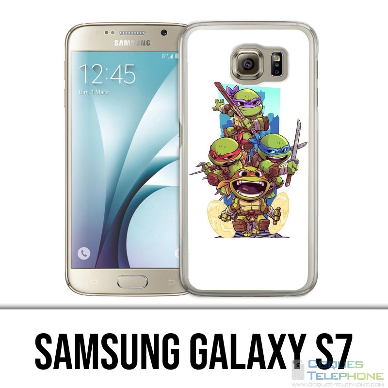 Coque Samsung Galaxy S7  - Tortues Ninja Cartoon