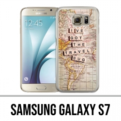 Carcasa Samsung Galaxy S7 - Travel Bug