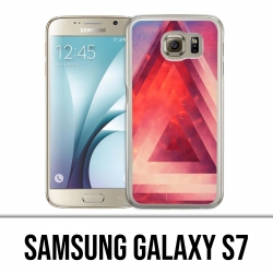 Samsung Galaxy S7 Hülle - Abstraktes Dreieck
