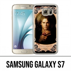 Coque Samsung Galaxy S7  - Vampire Diaries Damon