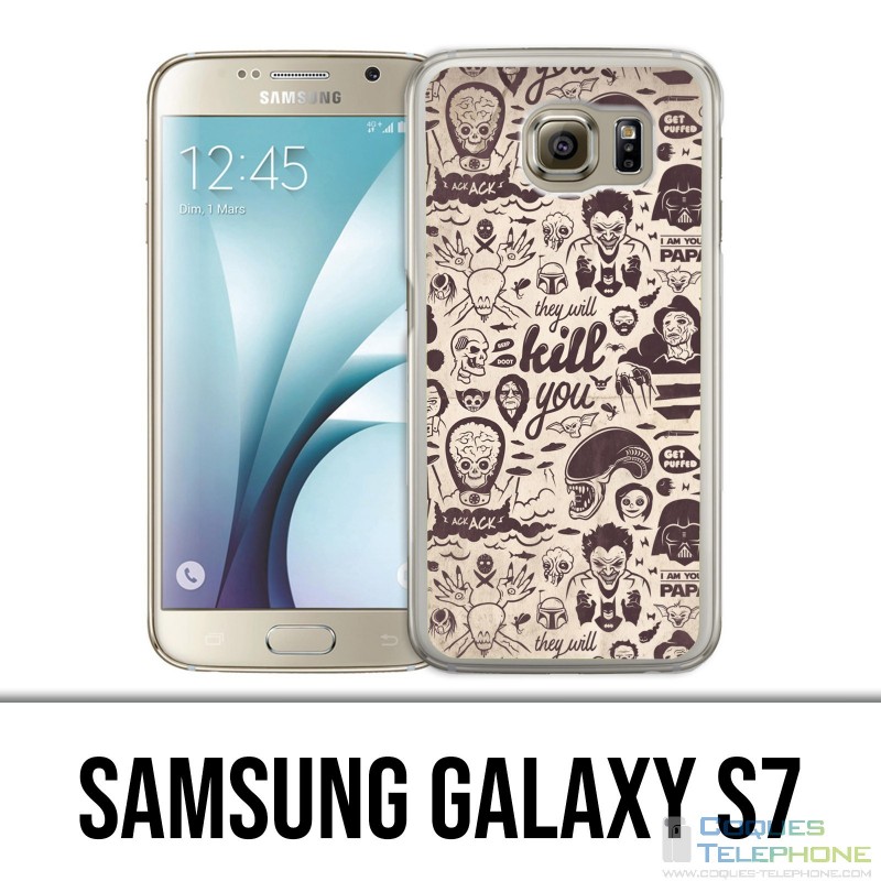 Custodia Samsung Galaxy S7 - Naughty Kill You