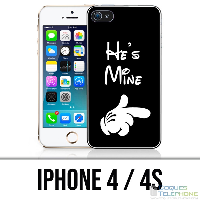 Coque iPhone 4 / 4S - Mickey Hes Mine