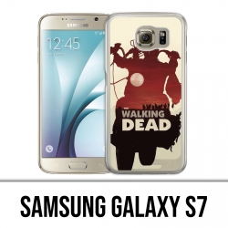Coque Samsung Galaxy S7  - Walking Dead Moto Fanart